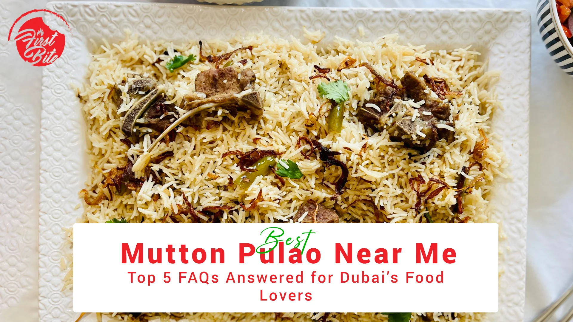 Mutton Pulao near me | first bite | best budget friendly biryani near me